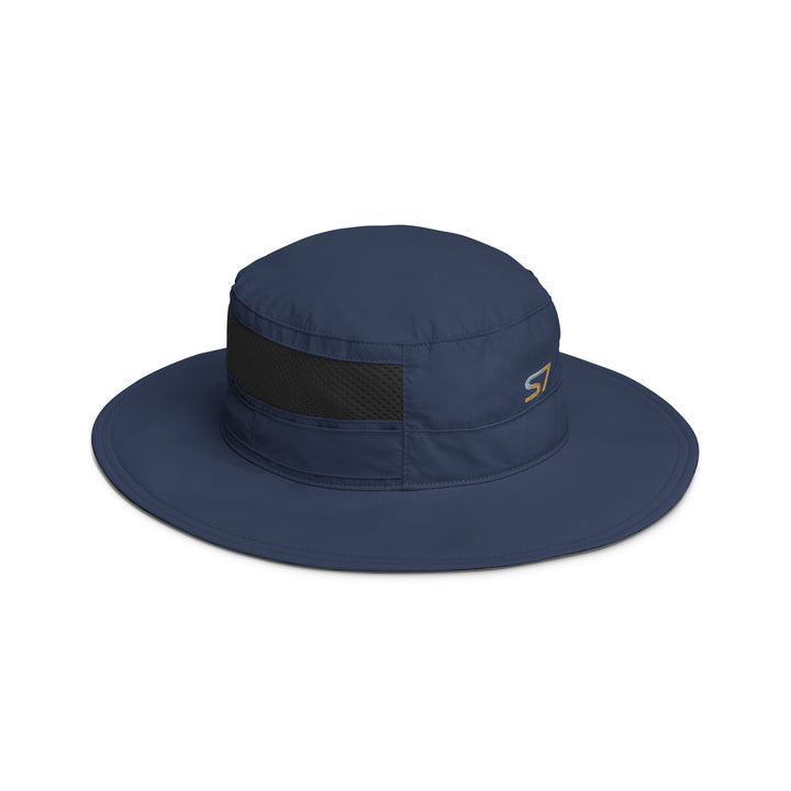 Columbia booney hat with an embroidered S7 logo on the front.