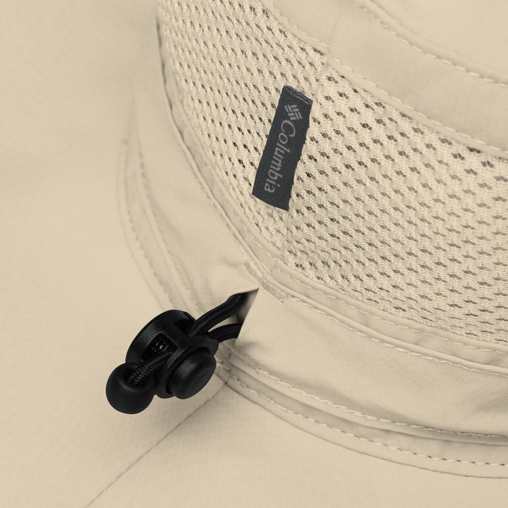 Columbia booney hat with an embroidered S7 logo on the front.