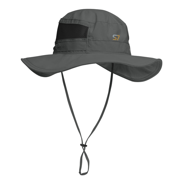 Columbia booney hat with an embroidered S7 logo on the front.