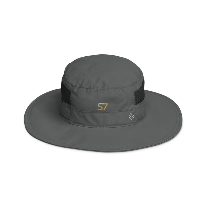 Columbia booney hat with an embroidered S7 logo on the front.