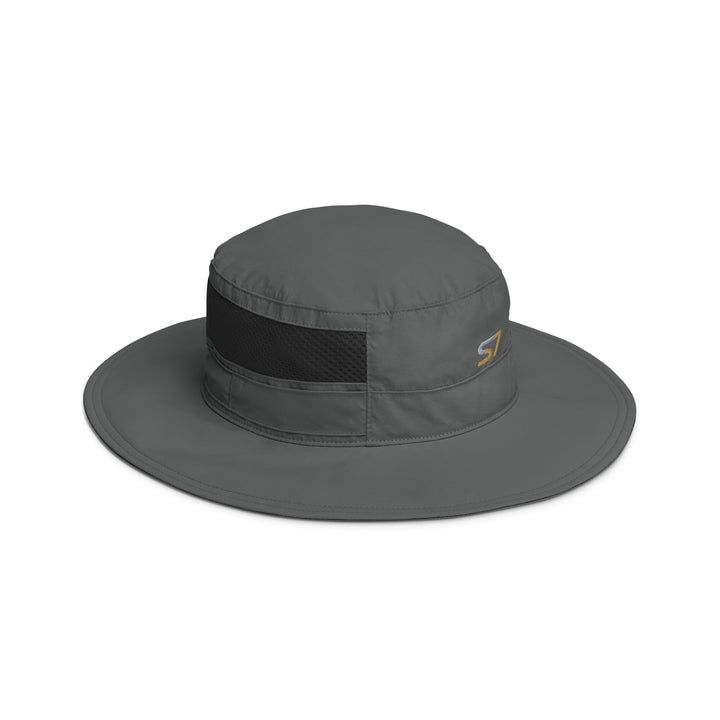 Columbia booney hat with an embroidered S7 logo on the front.