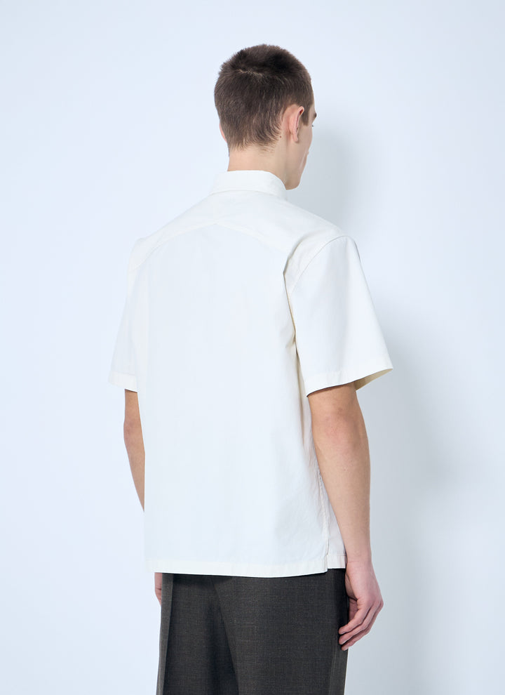 Bottega Veneta Men Light-Cotton Twill Shirt
