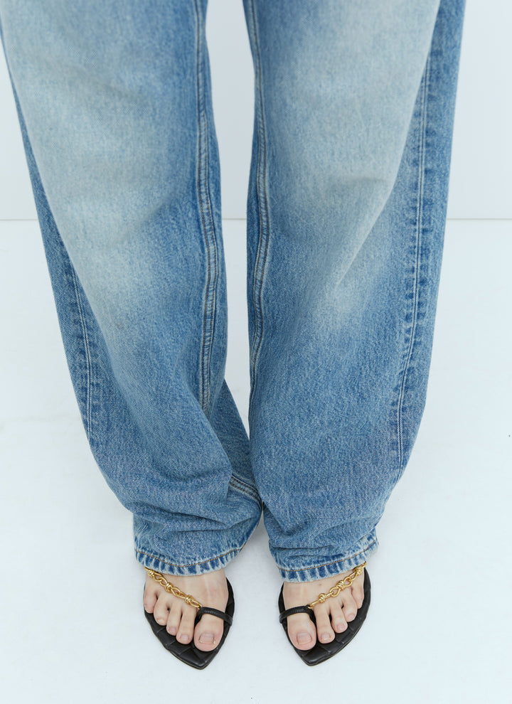 Bottega Veneta Women Leaf Heeled Sandals