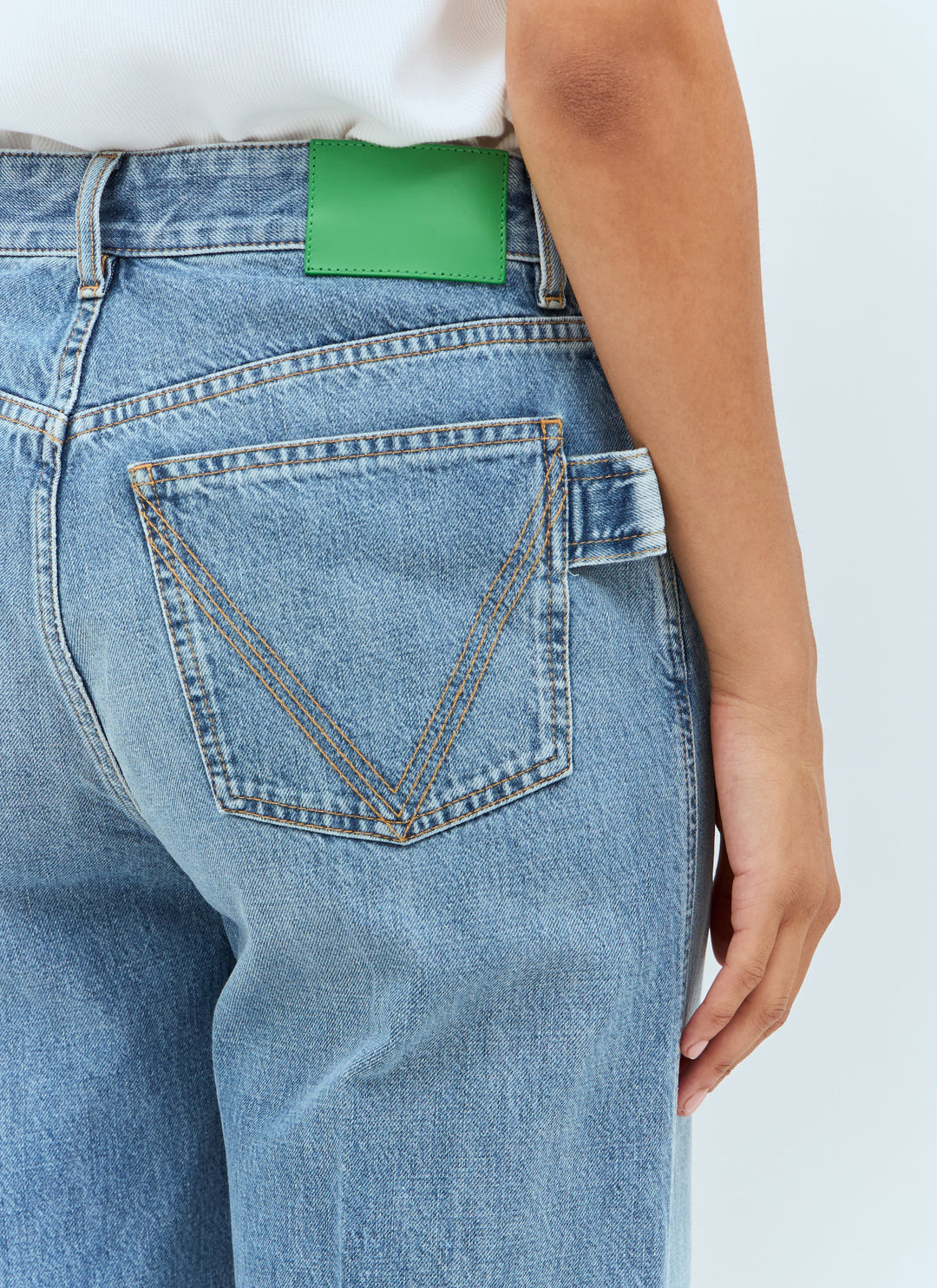 Bottega Veneta Women Vintage Wide-Leg Jeans