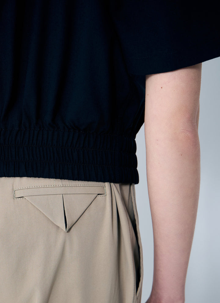 Bottega Veneta Women Wool Camp Collar Shirt