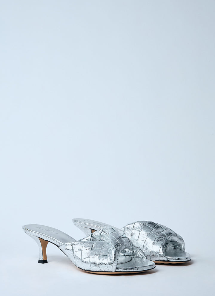 Bottega Veneta Women Blink Heeled Mules