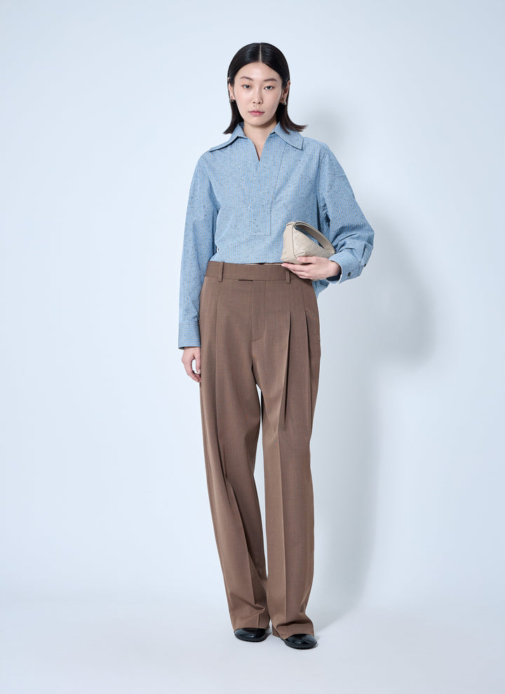 Bottega Veneta Women Tailored Wool Pants