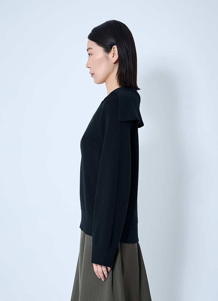 Bottega Veneta Women Ribbed Cotton Sweater