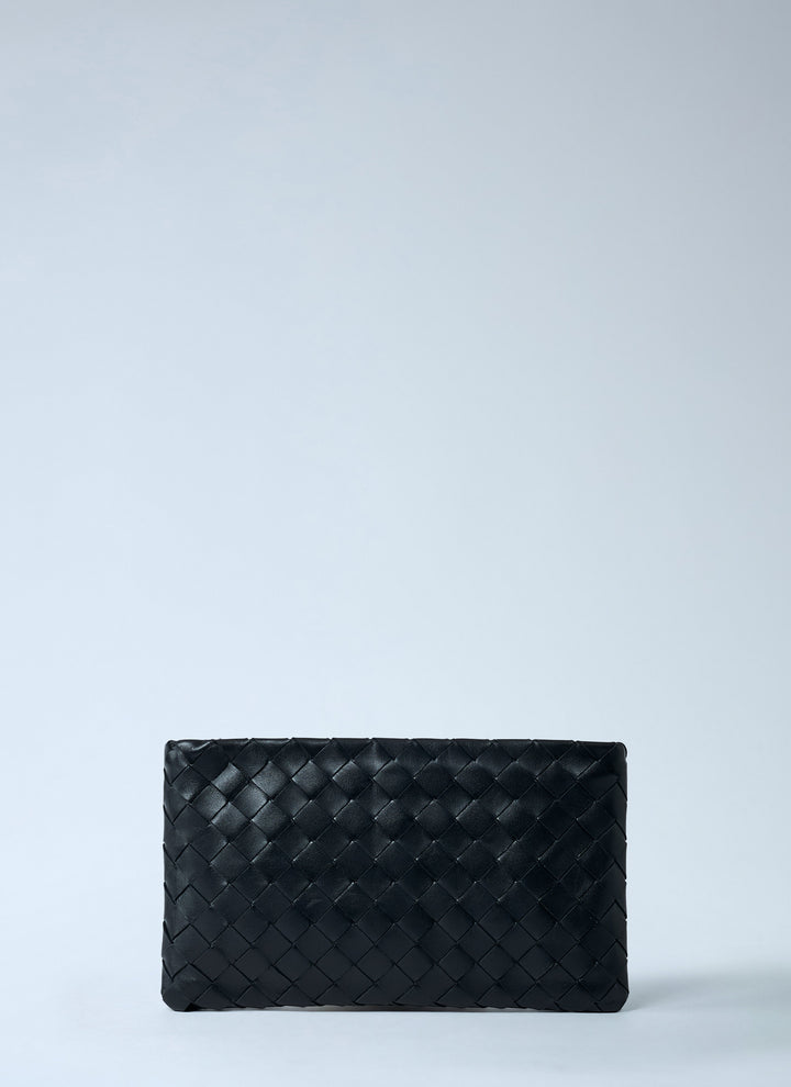 Bottega Veneta Women Small Intrecciato Flat Pouch