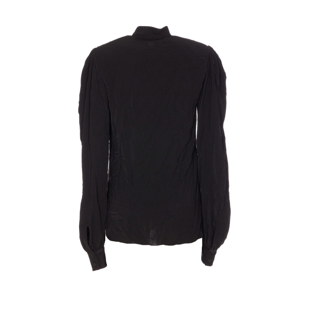 Balenciaga Women Bow Blouse