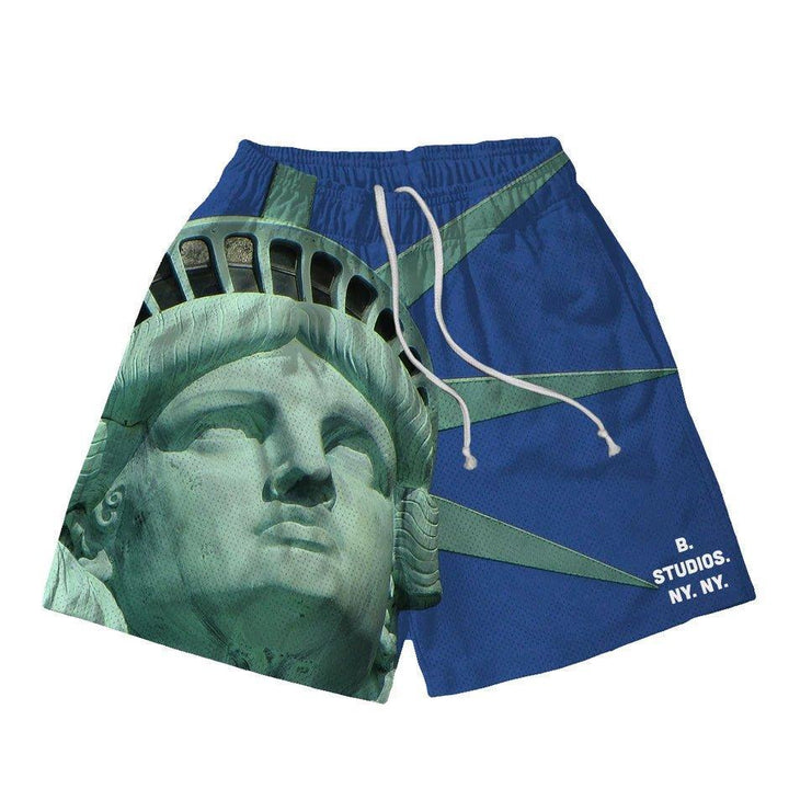 Bravest Studios Mega Liberty Shorts Blue