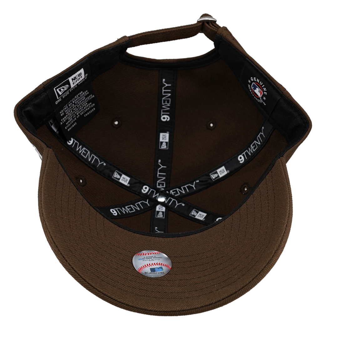 New York Yankees New Era 9Twenty Adjustable Hat (Walnut)