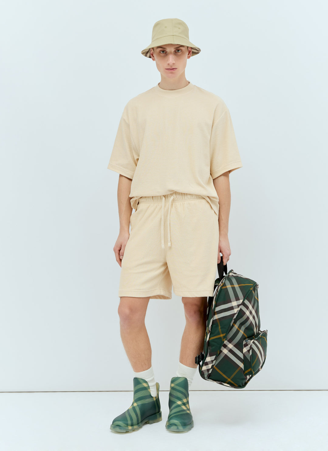 Burberry Men Cotton Towelling Shorts
