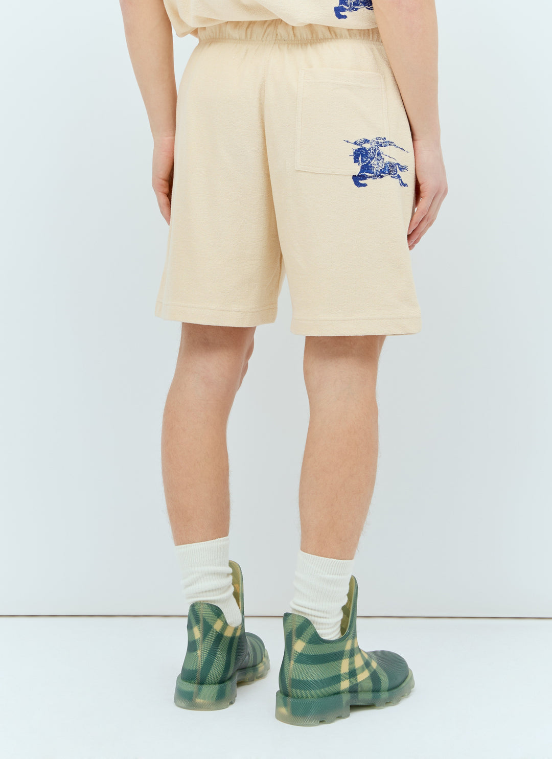 Burberry Men Cotton Towelling Shorts