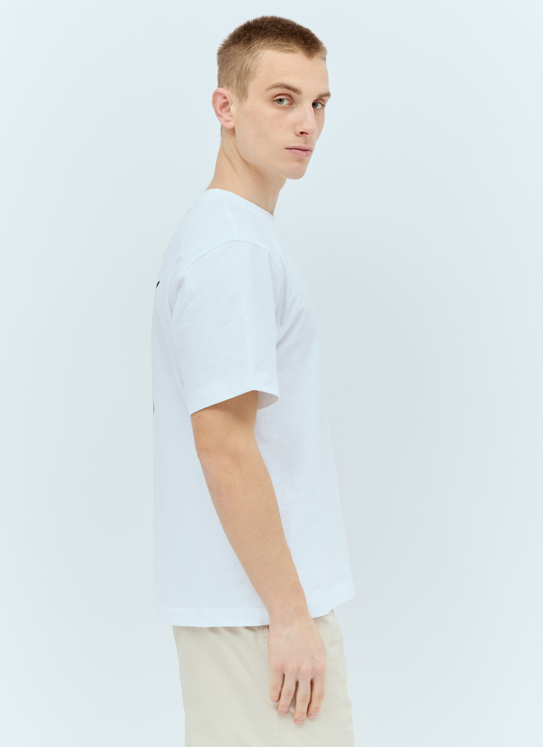 Burberry Men Strawberry Cotton T-Shirt