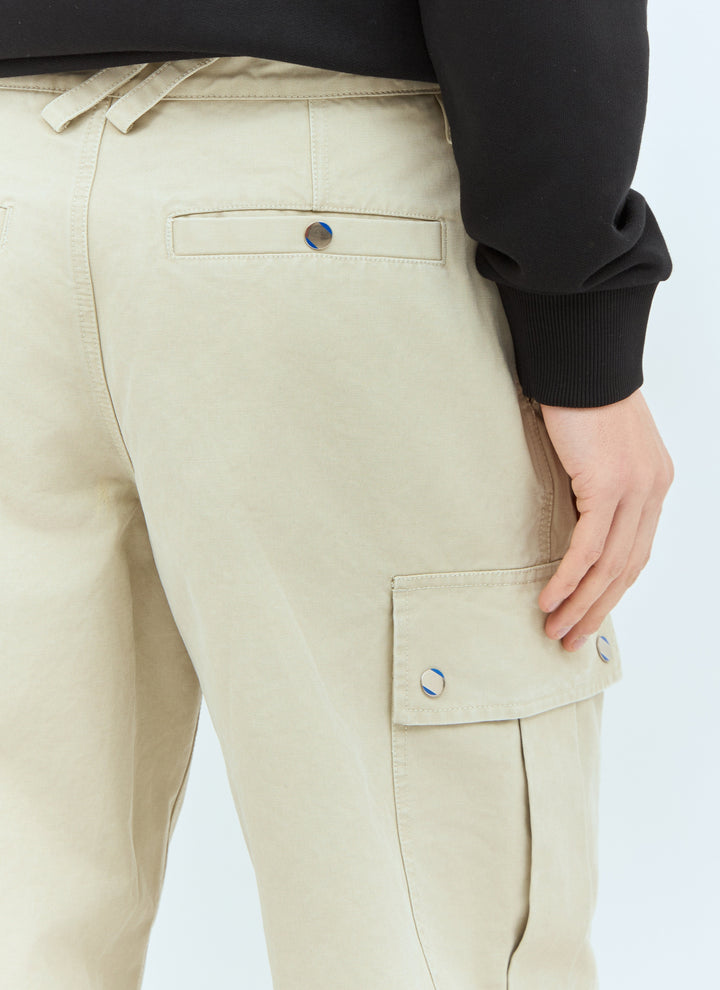Burberry Men Cotton Cargo Pants