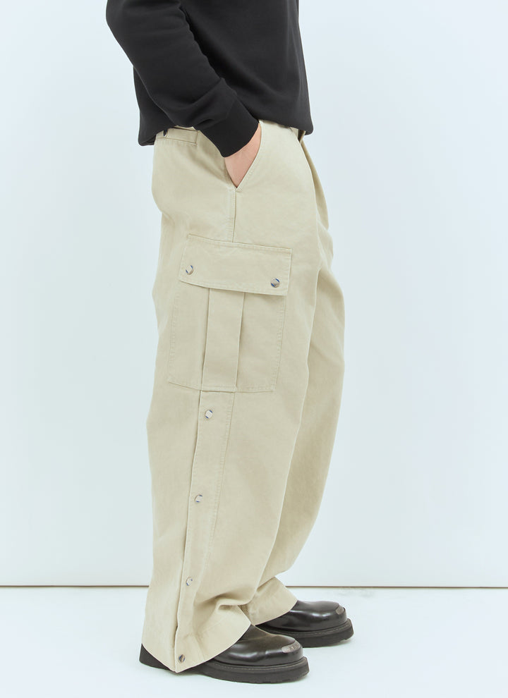 Burberry Men Cotton Cargo Pants
