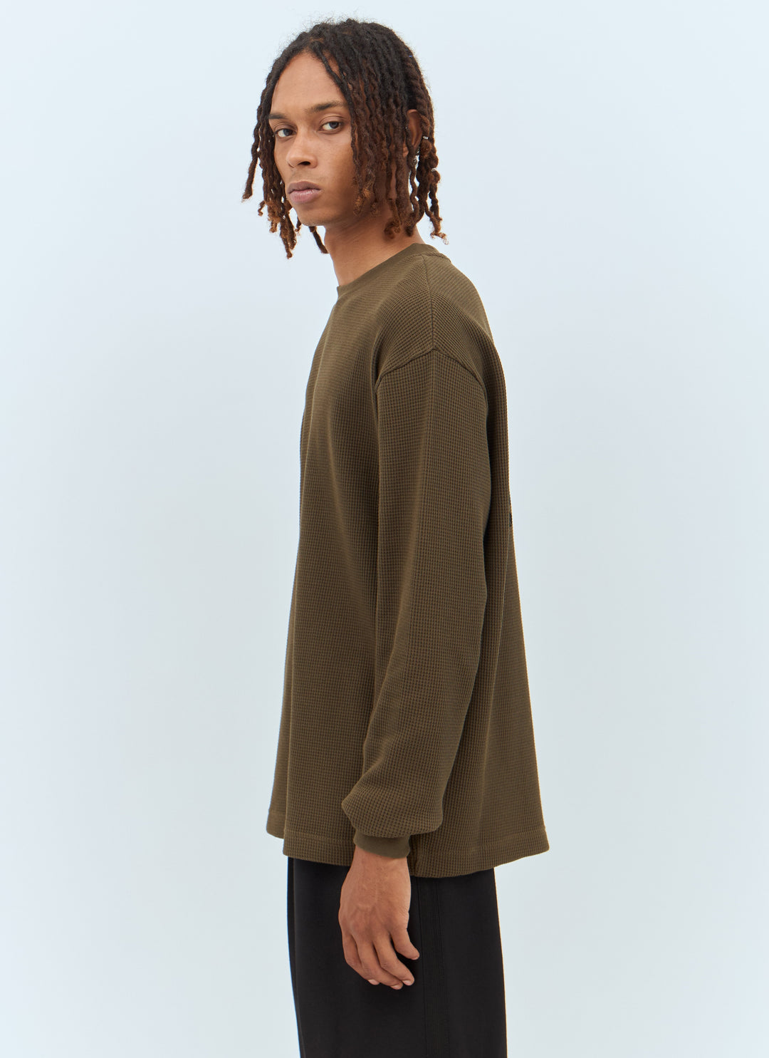 Burberry Men Ekd Waffle Knit Top