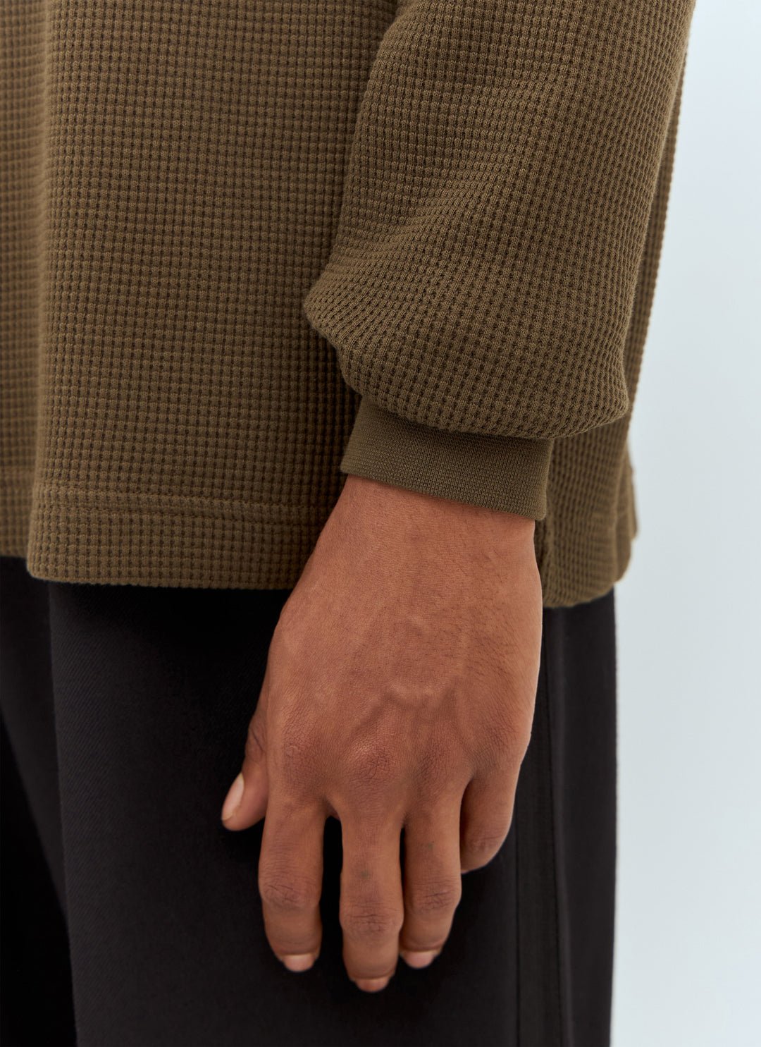 Burberry Men Ekd Waffle Knit Top