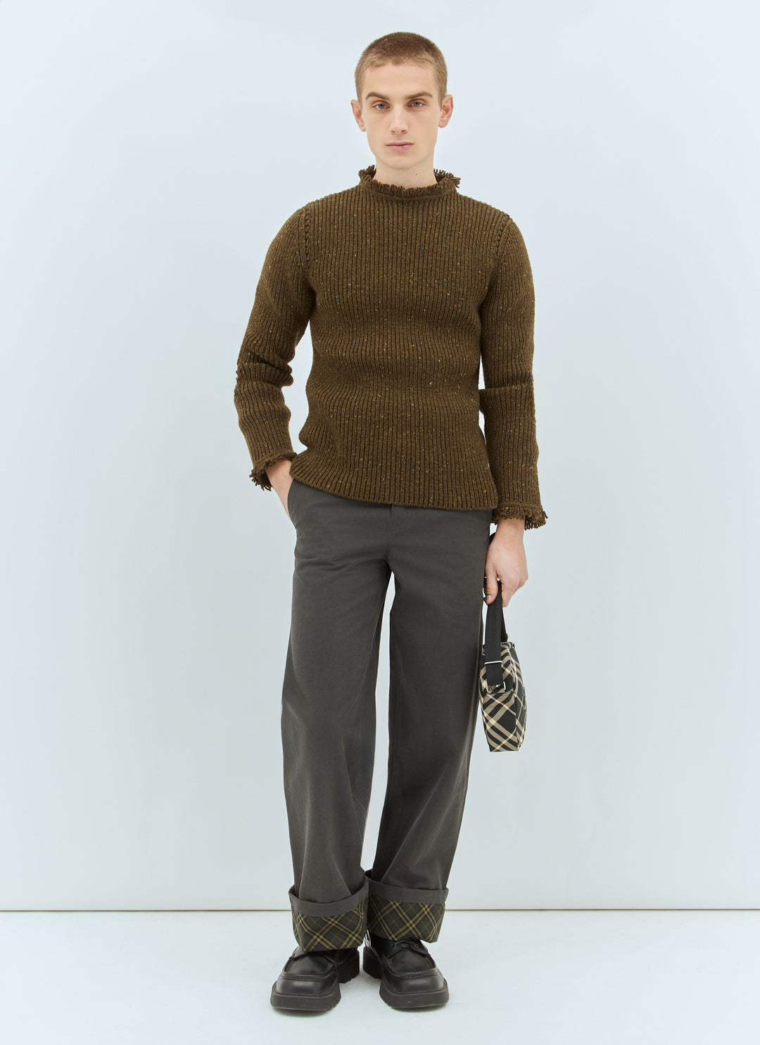 Burberry Men Cotton Carpenter Pants