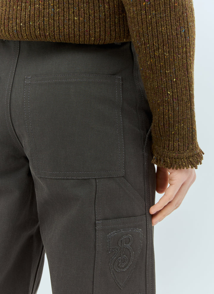 Burberry Men Cotton Carpenter Pants