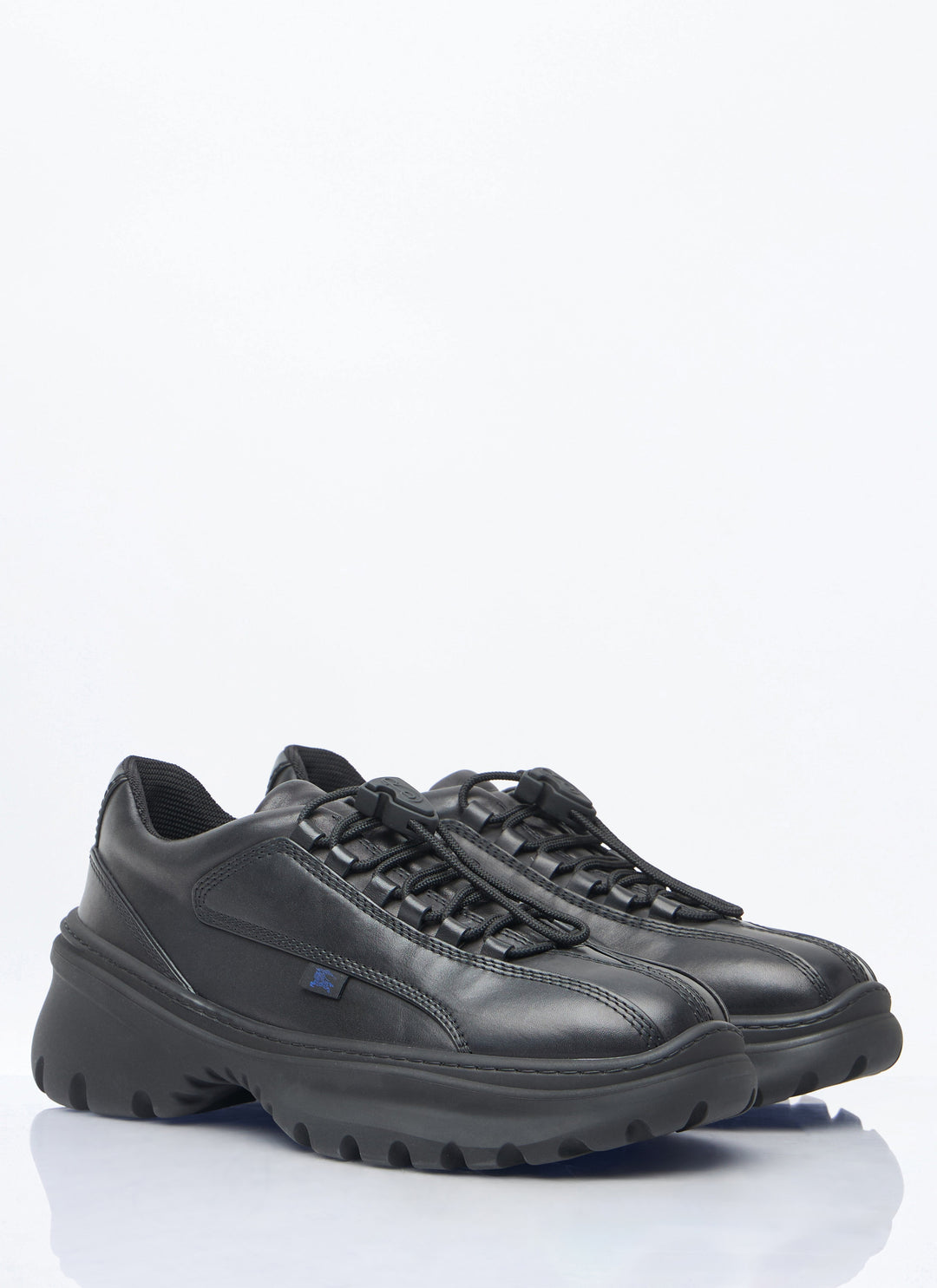 Burberry Men Leather Scoot Sneakers