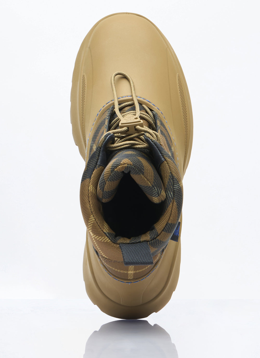 Burberry Men Check Scoot Trek Boots