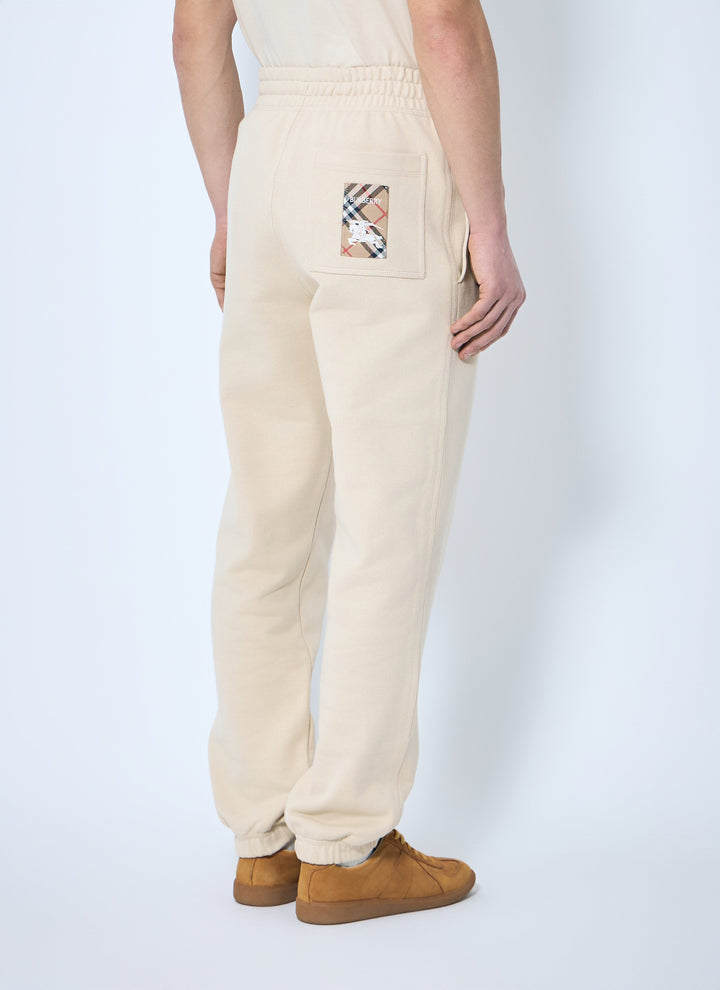 Burberry Men Logo Patch Track Pants