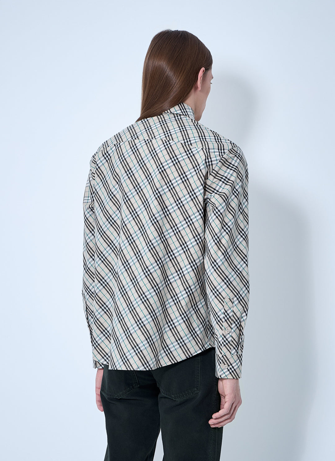 Burberry Men Check Shirt