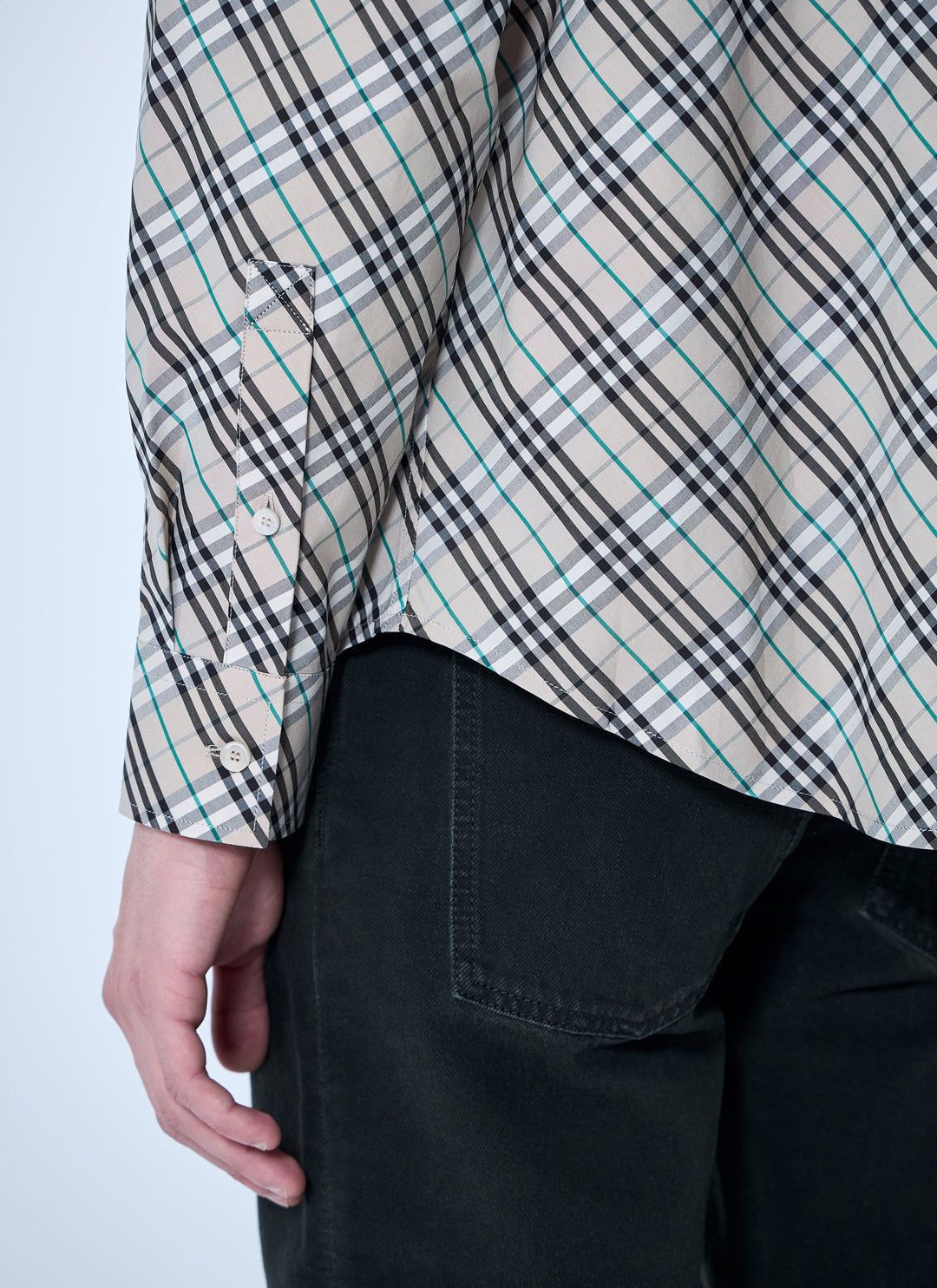 Burberry Men Check Shirt