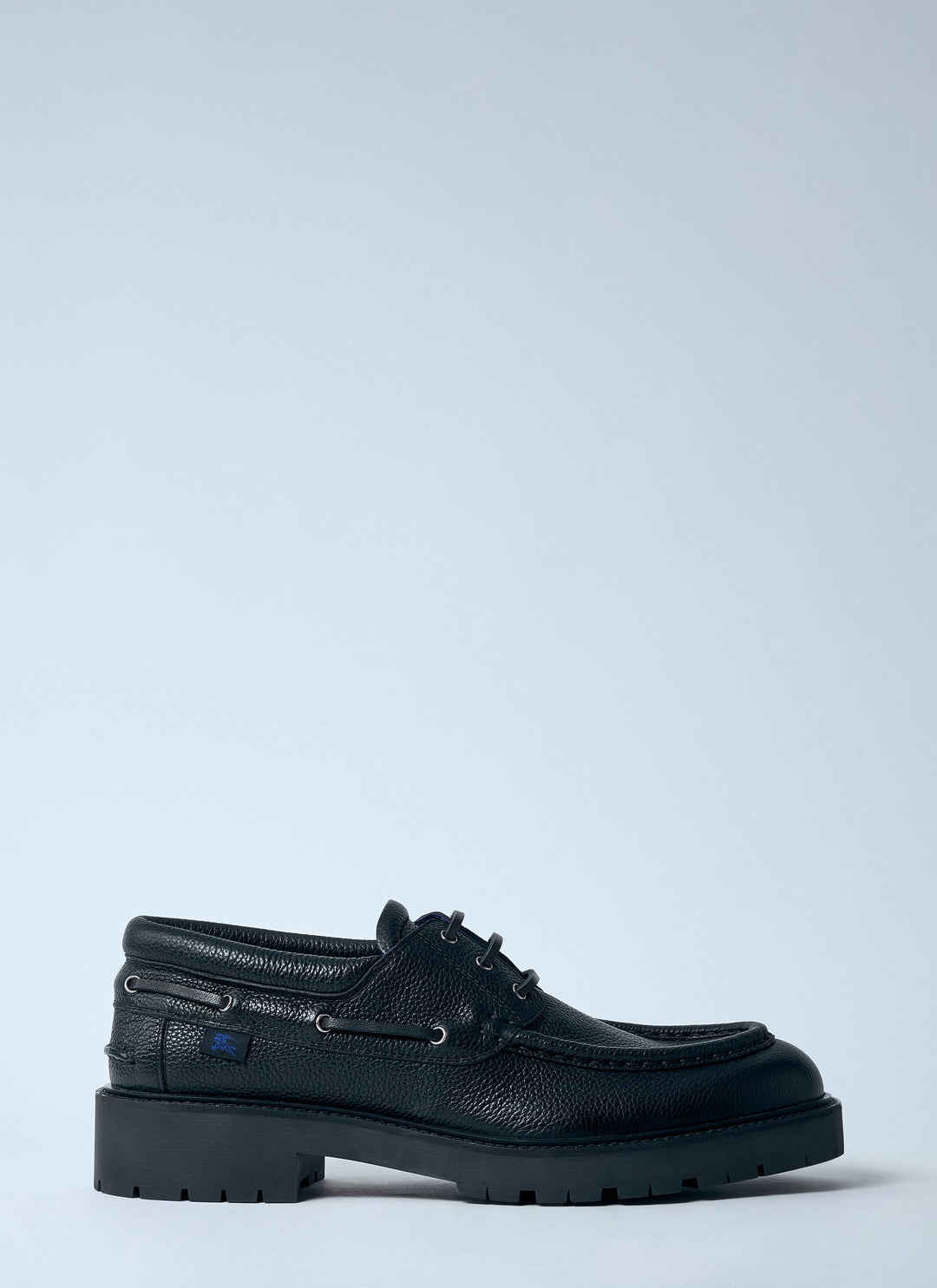 Burberry Men Leather Raft Boat Shoes