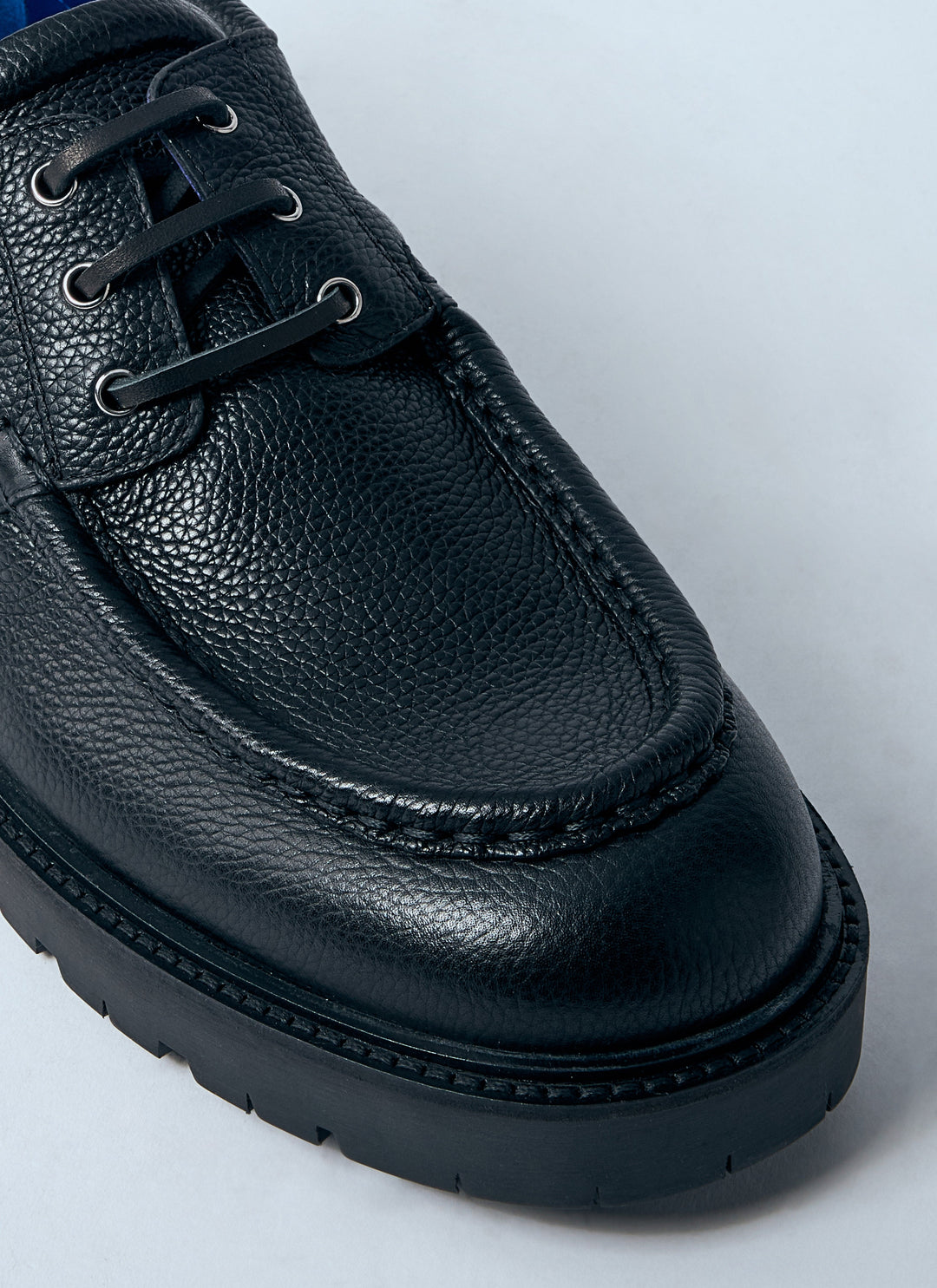 Burberry Men Leather Raft Boat Shoes