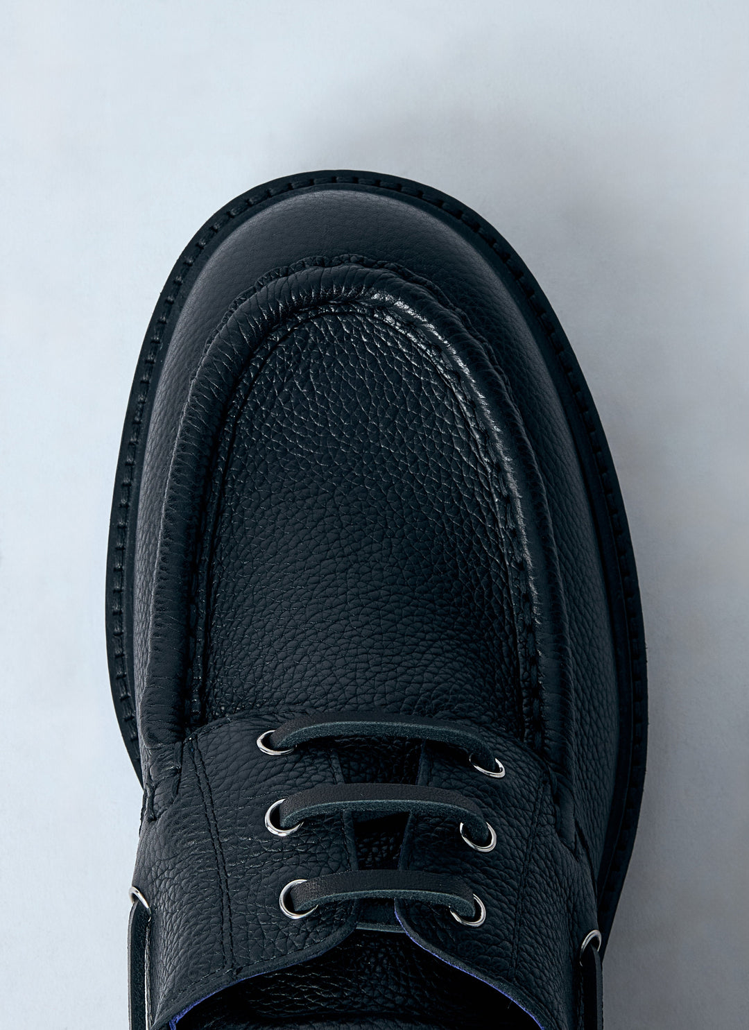 Burberry Men Leather Raft Boat Shoes