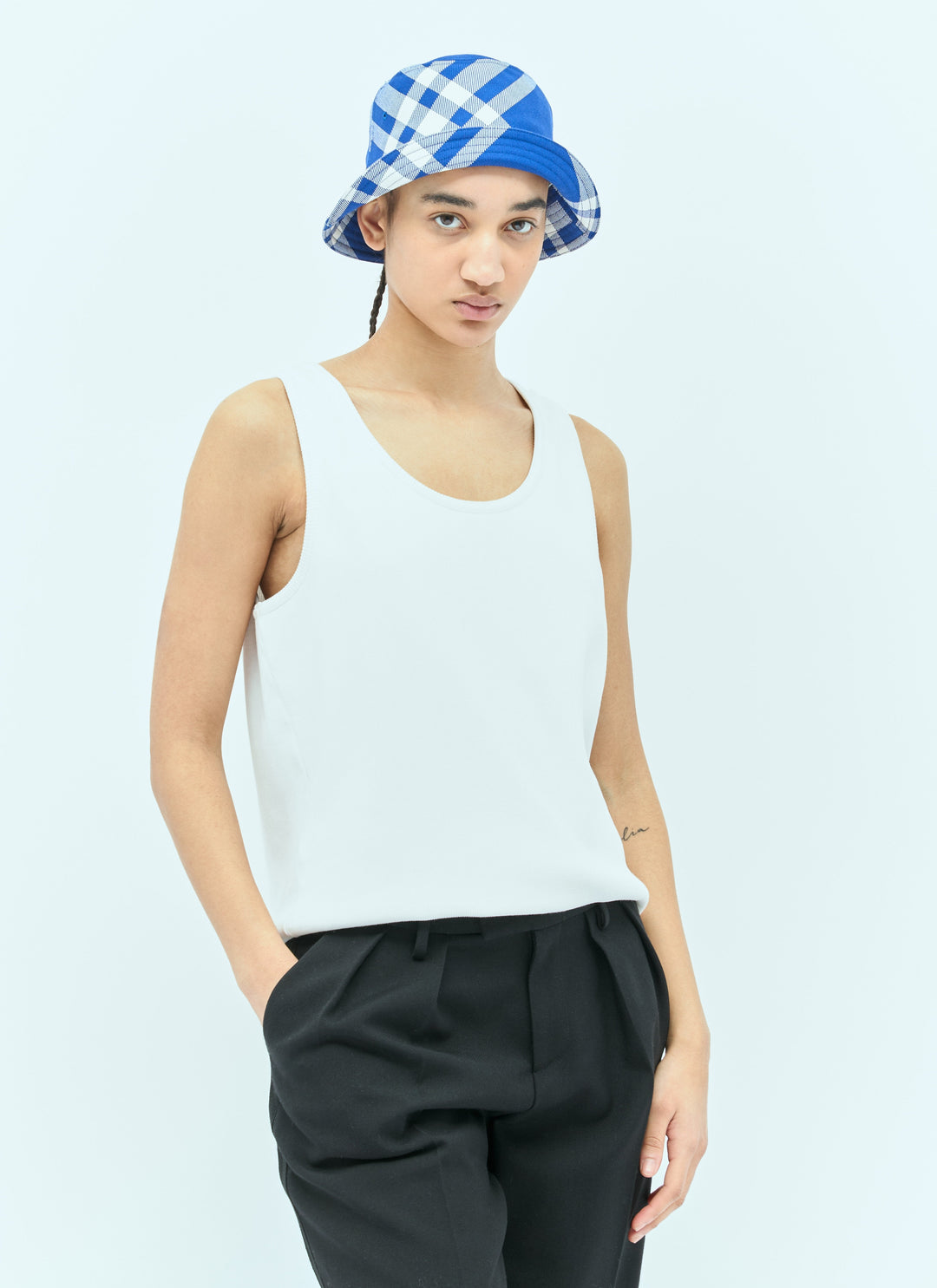 Burberry Women Check Bucket Hat