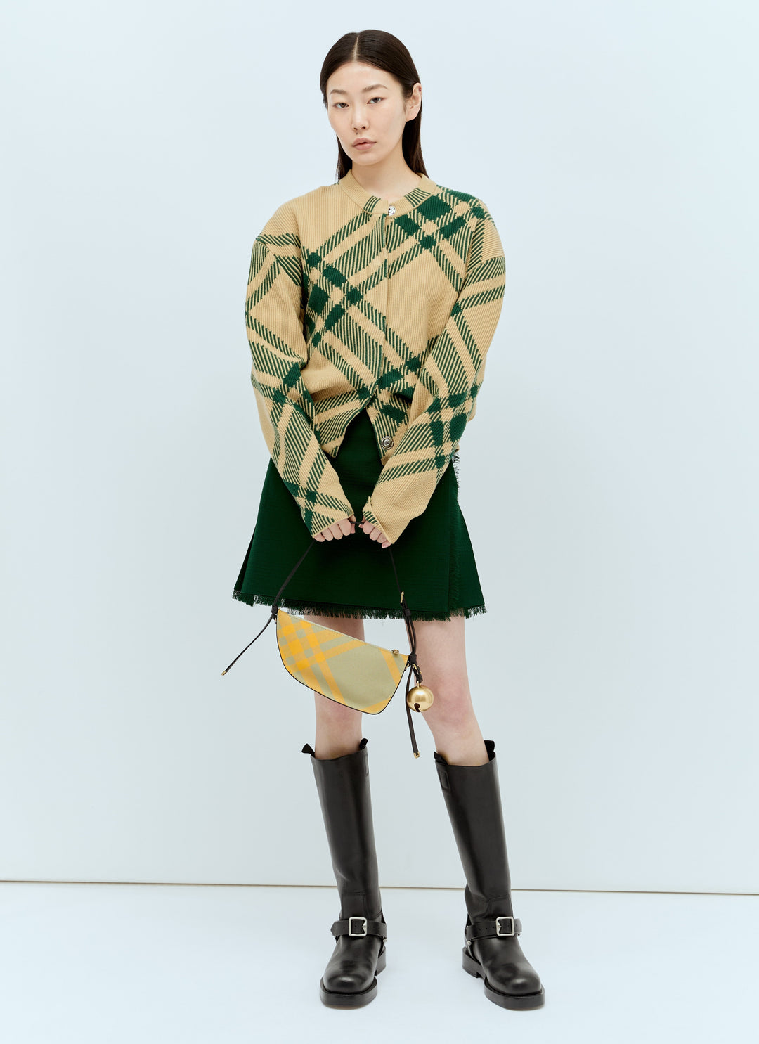 Burberry Women Mini Shield Sling Shoulder Bag