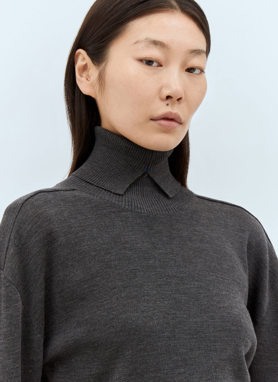 Burberry Women Wool High Neck Sweater