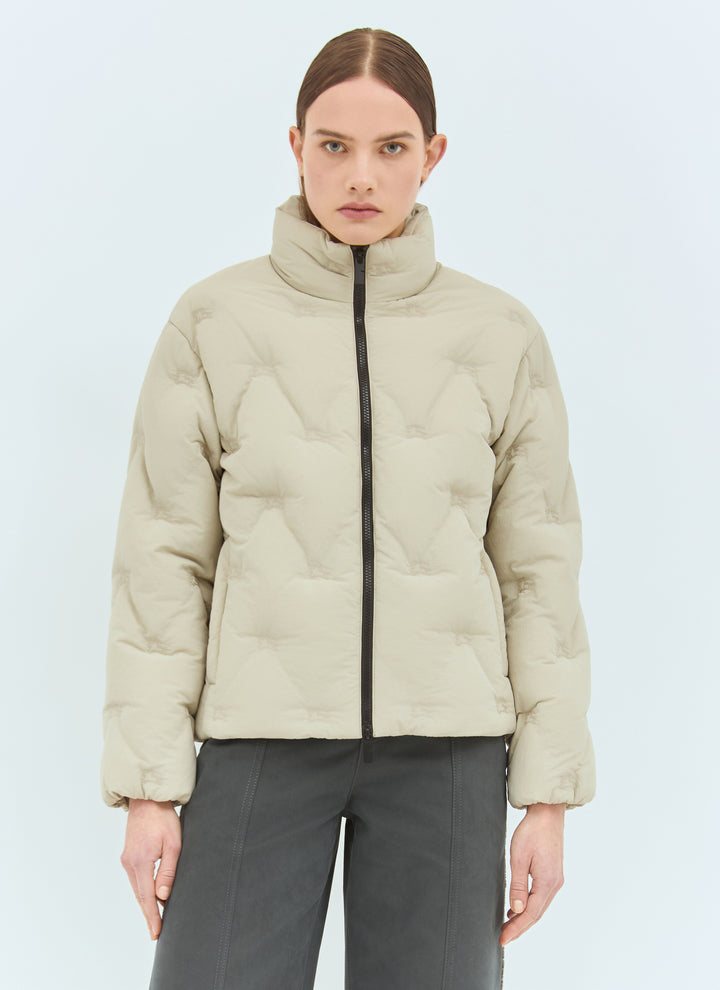 Burberry Women Ekd Nylon Down Jacket