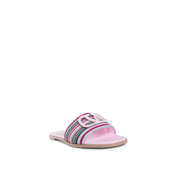 Valentino Garavani V Logo Signature Slides Women