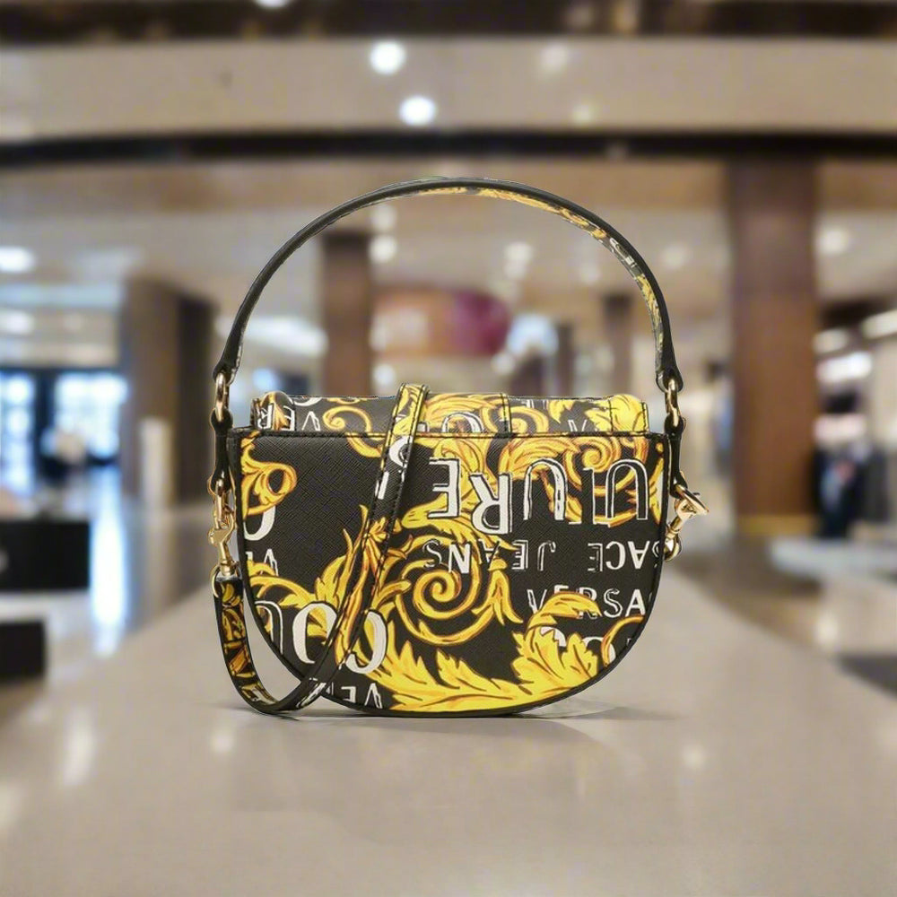 Versace Jeans black & gold Handbags