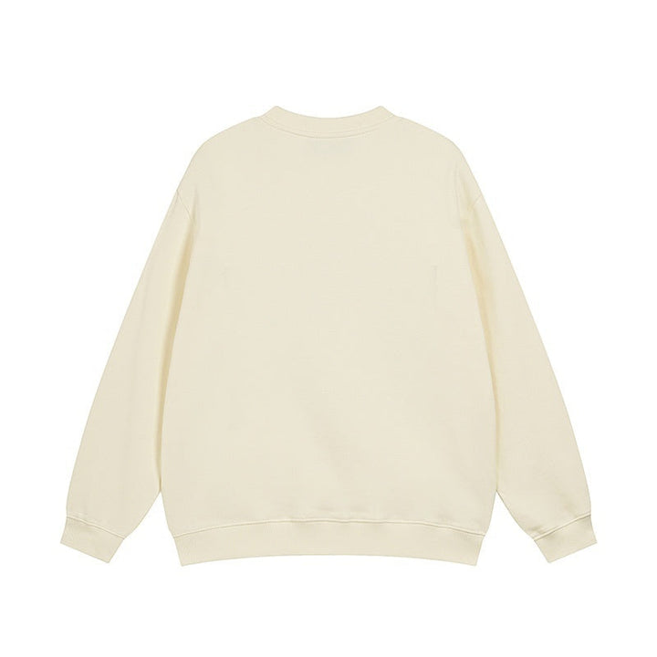 GUCCI Beige Cotton Jersey Sweatshirt New &amp; Authentic