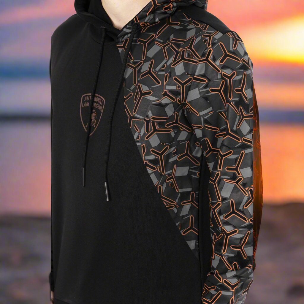 Automobili Lamborghini black & grey Sweatshirts