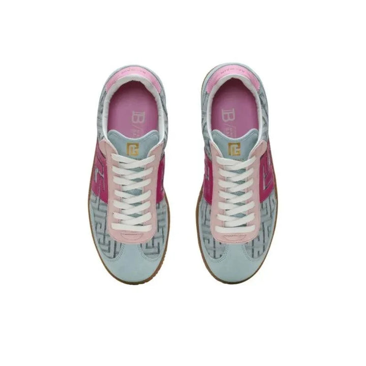 BALMAIN Swan Labyrinth Sneakers