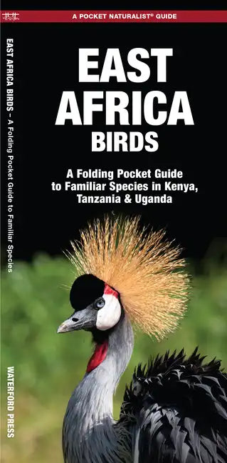 East Africa Birds: A Folding Pocket Guide to Familiar Species in Kenya, Tanzania & Uganda - Paperback