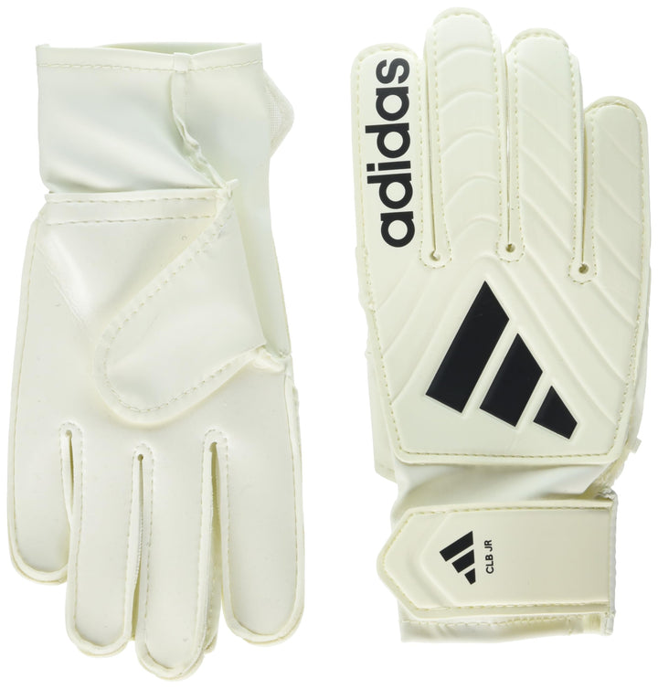 adidas Unisex-Adult Copa Club Junior Goalie Gloves Ivory/Black 5