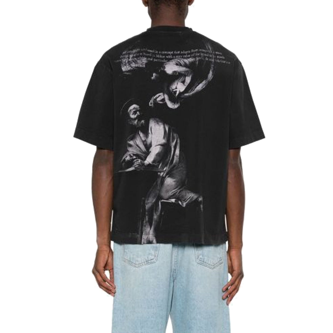 Off White S.Matthew Skate Logo-Print T-Shirt Men