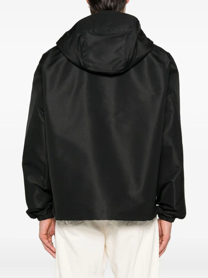 Givenchy Men `Polyfaille` Hoodie Windbreaker