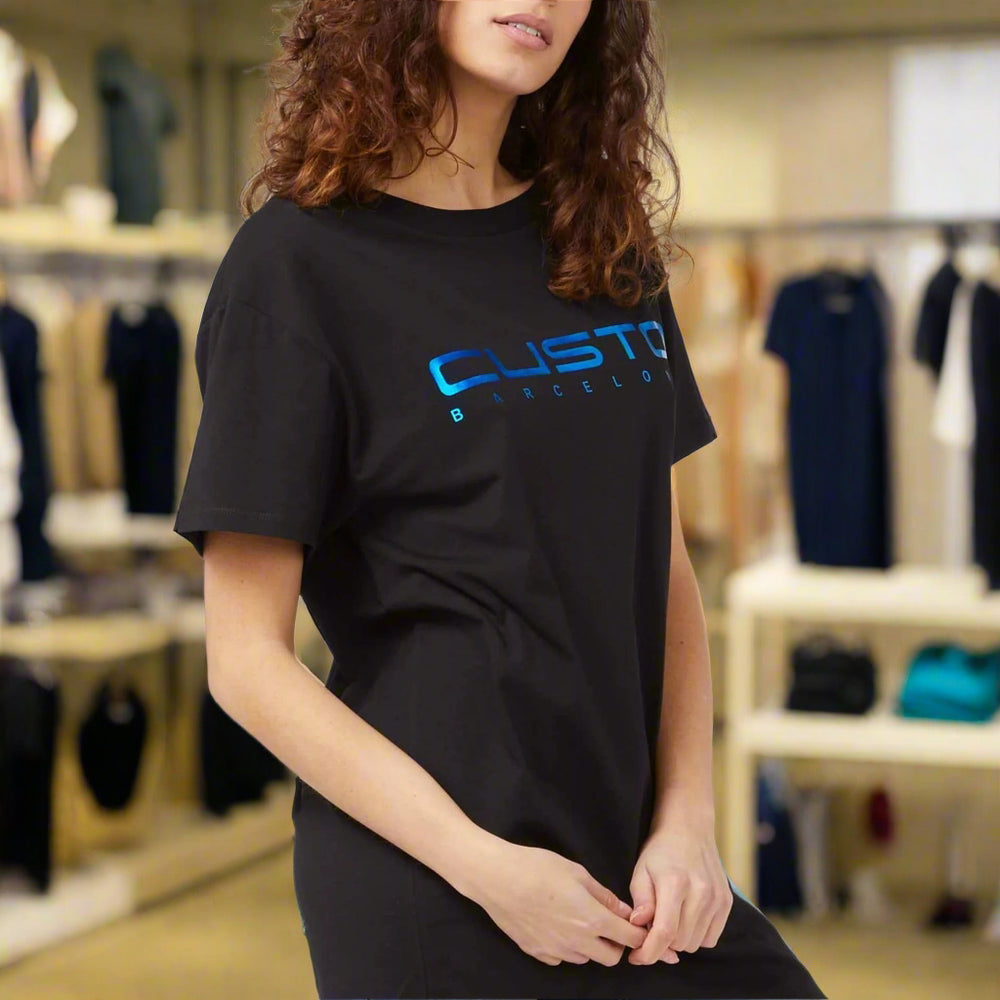 Custo Barcelona women's  black/blue  T-shirts