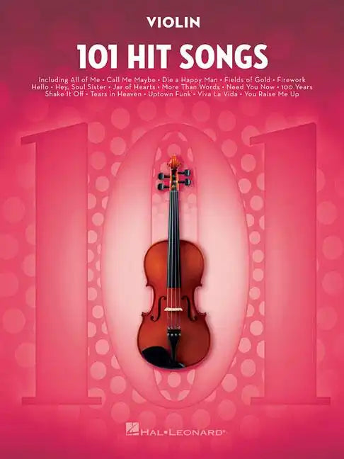 101 Hit Songs for Violin - Paperback