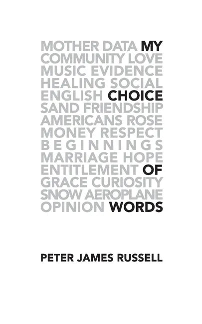 My Choice of Words - Paperback