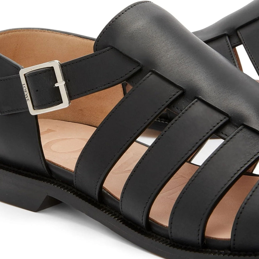 Loewe Campo Leather Sandals Men